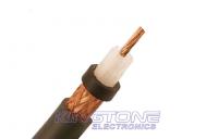 China MIL-C-17 RG 213 Coaxial Cable Stranded BC Conductor with BC Braiding for Military factory