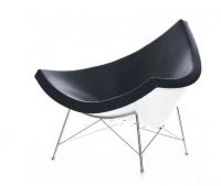 China Hot sale scandinavia design fiberglass leather coconut chair reception chairs factory