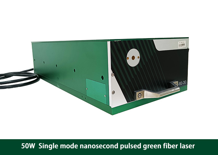 China Single Mode Nanosecond Pulsed Laser Diode Green 50W Fiber Laser factory