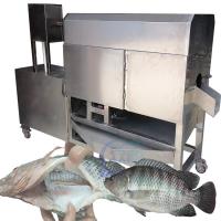 China Commercial Tilapia Fish Viscera Remover Gutting Machine Stable Anti Erosion factory