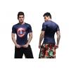 China Sportides Men's Breathable Youth Sports Apparel Quick Dry L Size Short Sleeve Running Tees factory