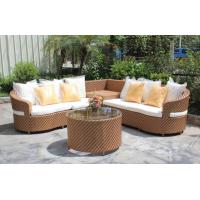 China 4 piece -weather resistant PE wicker rattan Star hotel living room sofa set hotel furniture-16240 for sale