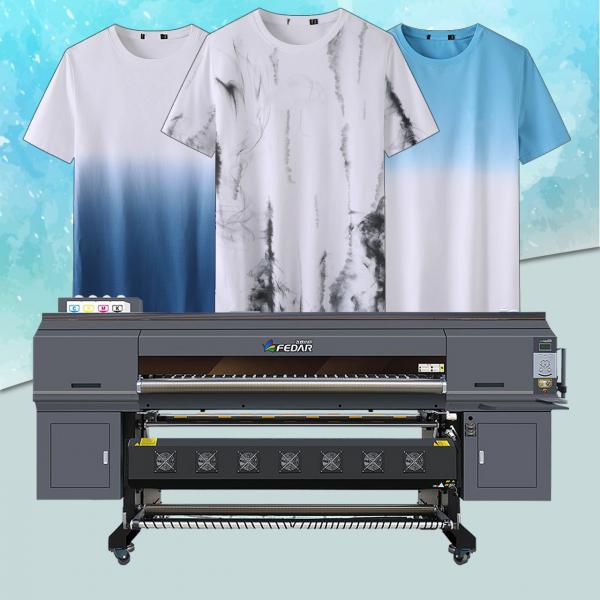 Quality High speed Fabric Digital Sublimation Printing with 4 I3200A1printheads 1900mm for textile fabrics /curtain for sale