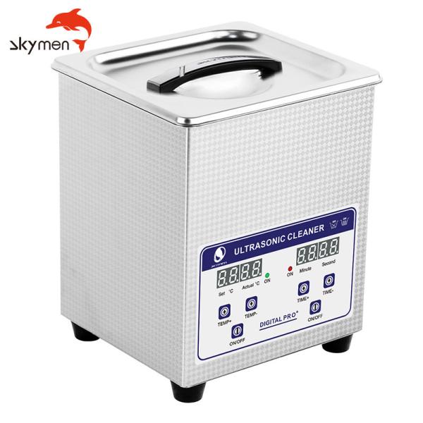 Quality 220v 2L Dental Equipment Ultrasonic Cleaner 80W With Basket for sale