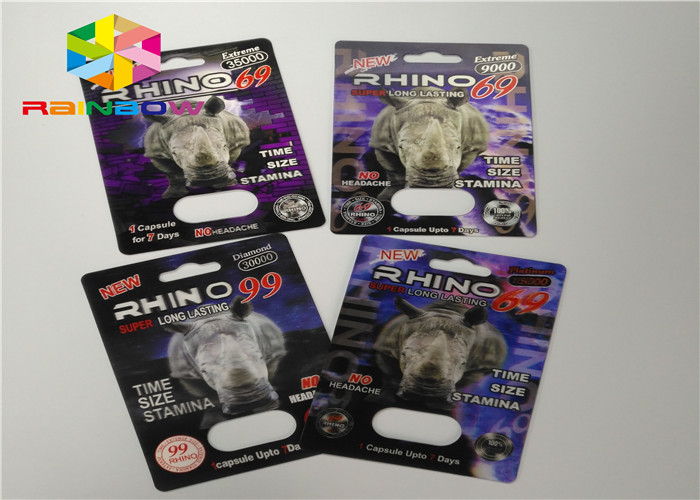China 3D Effect Crazy Rhino 69 Rhino 7 Capsule Sex Pills Card male enhancement pill factory