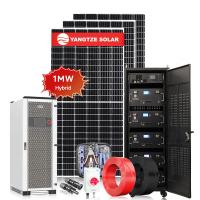 Quality 1MW Hybrid Solar System Kit Polycrystalline Solar Panel for sale