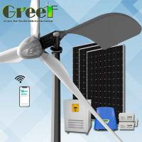 China Alternative Energy 3 Phase Grid Tied Horizontal Axis Wind Turbine Power System 1KW factory