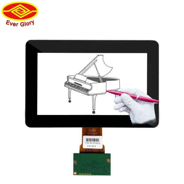 Quality Tempered Glass 8 Inch Touch Panel , USB Projected Capacitive Touch Panel for sale
