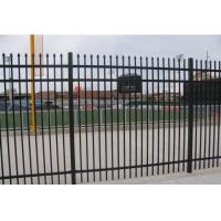 Quality Easily Assembled Decorative Wrought Iron Steel Fence for sale