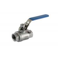 China Stainless Steel Ss 1000 Wog 304 316 Ss316 2pc 2 Pc Piece Two Piece Ball Valve DN10 DN15 DN20 DN50 for sale