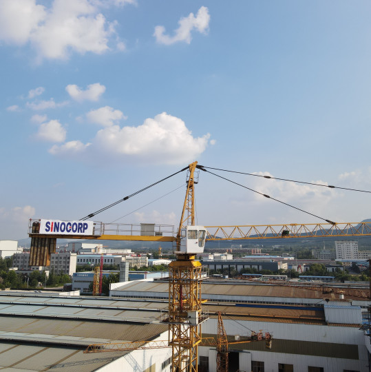 Quality hammerhead 10T Tower Crane QTZ63 for sale