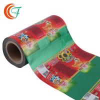 Quality Ketchup Printed Snack Packaging Film High Barrier Metallized Polyester Film for sale