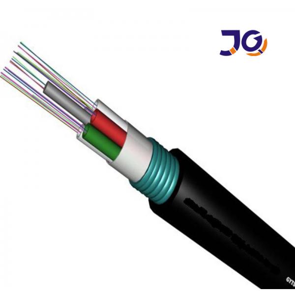 Quality Steel Tape GYTS G652D Multi Core Fiber Optic Cable for sale