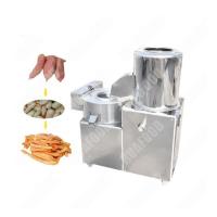 China High Performance Potato Peeler And Slicer / Taro Peeler And Chipper / Potato Peeling And Slicing Machine factory