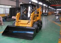 China Mechanical Control Wheel Skid Steer Loader 3300 - 3690mm Overall Operating Height factory