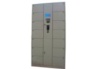 China Electronic Coins Banknotes Luggage Lockers , 14 Doors Metal School Lockers for Park / Gym / Library factory