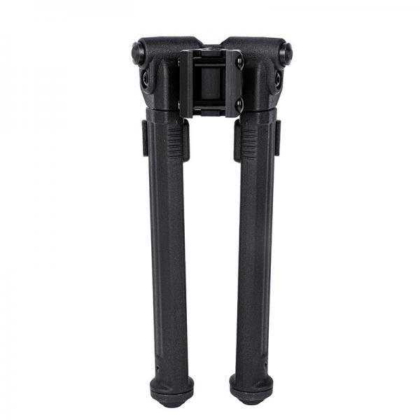 Quality 6 Inch Shooting Tripod Black Pole Camo Handle With Rubber Feet for sale