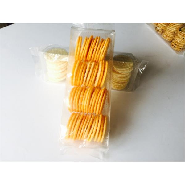 Quality Not Fried Healthy Crunchy Biscuits Gluten Free Fantastic Rice Crackers for sale