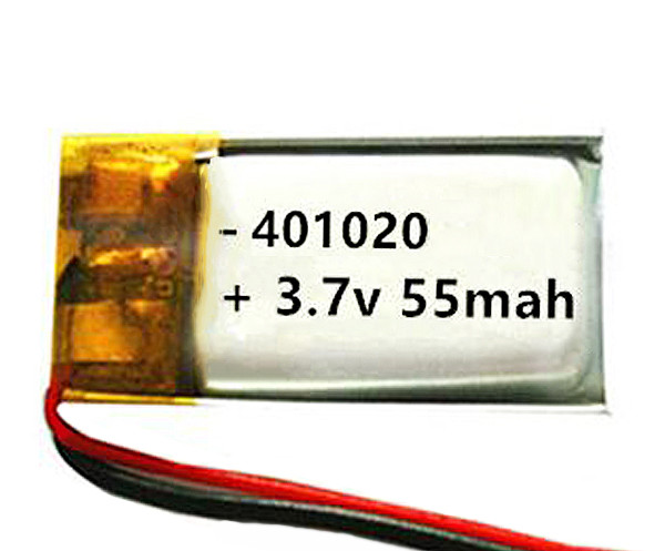 Quality 55 MAh Lithium Ion Battery Emergency Light Rechargeable OEM 3.7 V Cell for sale