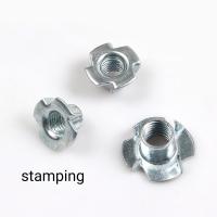 china T-nuts Block Hole Sliding Tee Slot Four Claw T Nut