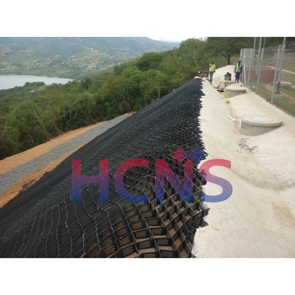 Quality ASTM Perforated Plastic HDPE Cellular Confinement Systems Geocells In Road for sale