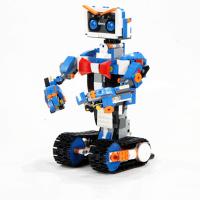 China High Simulation Remote Control Robot Toy 2.4G Intelligent Assembly Toy ABS factory