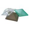 China Heat Formed Pyramid / Dome Skylight Roofing 100 % Polycarbonate Material factory
