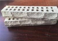 China Special Mountain Shape White Perforated Clay Bricks High Strength For Long Life factory