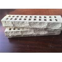 Quality Special Mountain Shape White Perforated Clay Bricks High Strength For Long Life for sale