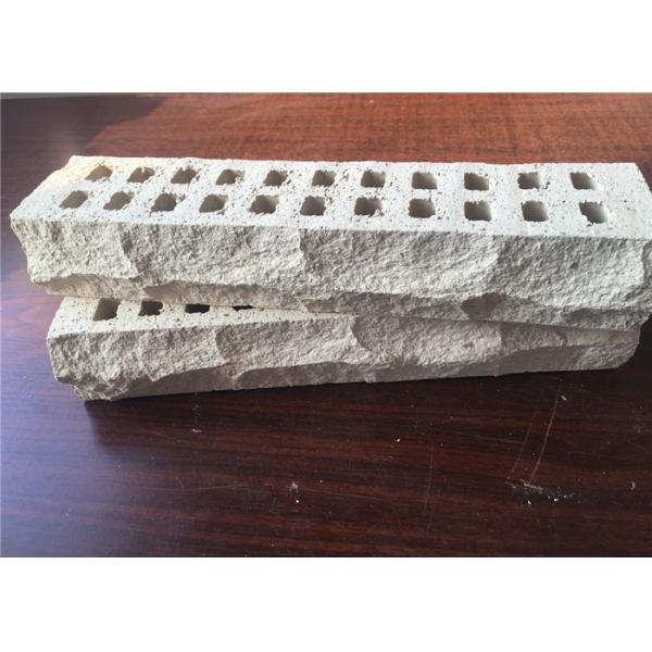 Quality Special Mountain Shape White Perforated Clay Bricks High Strength For Long Life for sale