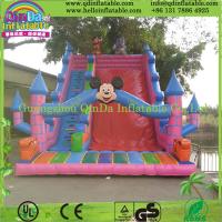 China Jumping Bouncy Castle with SlideInflatable Games Inflatable Jumper Bouncy Castle for Sale for sale
