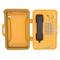 Quality Dustproof Industrial Weatherproof Telephone , Lockable Emergency Industrial Wall for sale