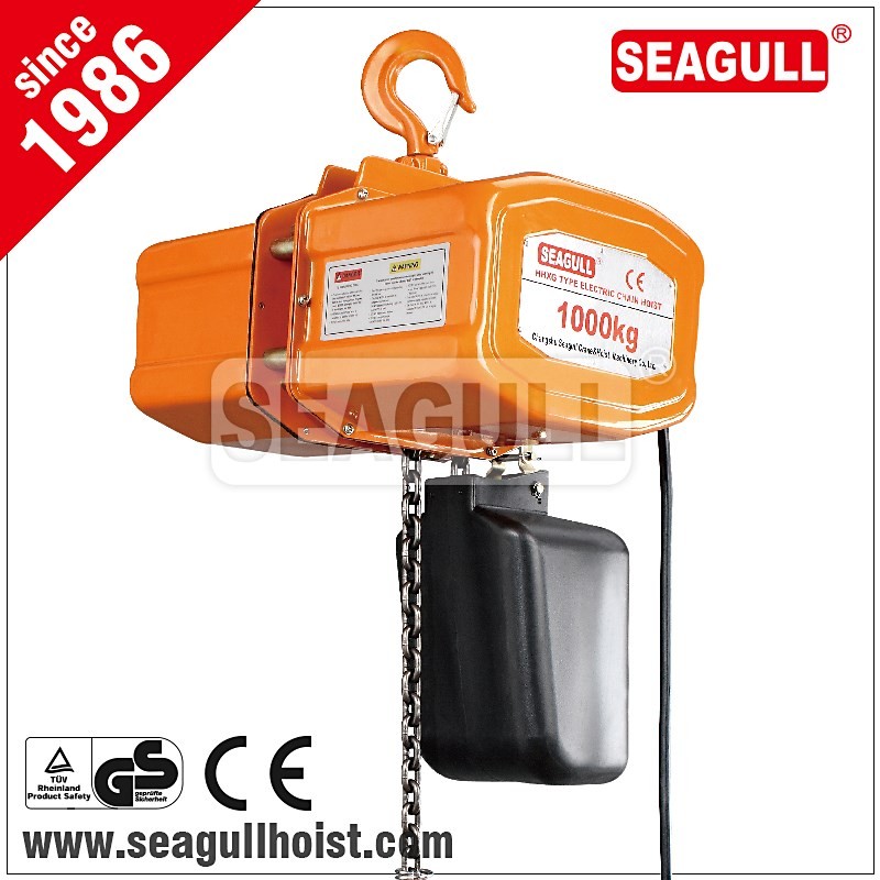 China Professional Electric Chain Hoist , Electric Chain Block For Construction Hoist factory