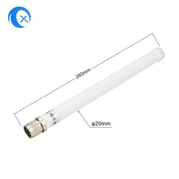 Quality 2.4G 5.8G Dual Band WiFi Fiberglass Basestation Antenna for sale