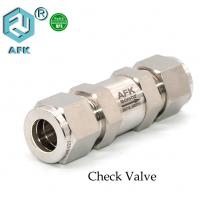 Quality 3000 Psi Air Compressor Check Valve One Way For Water Oil Gas Ferrule OD for sale