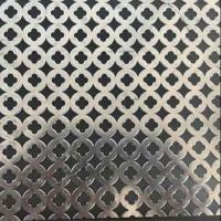 China 0.8mm Thickness Aluminum Perforated Panel / Aluminum Perforated Sheet For Construction factory