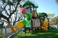 China Kids Playground Equipment/Large Kids Outdoor Playground Equipment Project From Africa factory