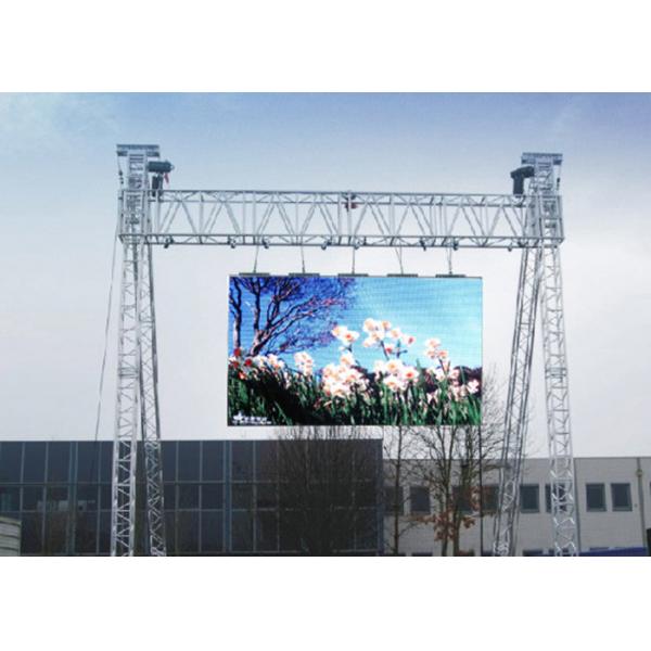 Quality Clear Large Advertising Outdoor Rental Led Screen Full Color High Performance for sale