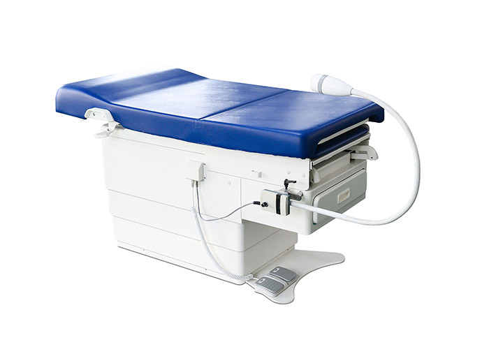 China MC-D19 Multi-function Electric OB GYN Exam Table Blue Color Height Adjustable factory
