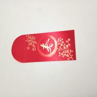 China Western Style Red Card Angbao Chinese Red Money Envelope For Wedding factory