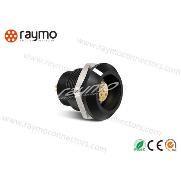 Quality Circular Waterproof IP68 push pull circular connector Brass shell for sale