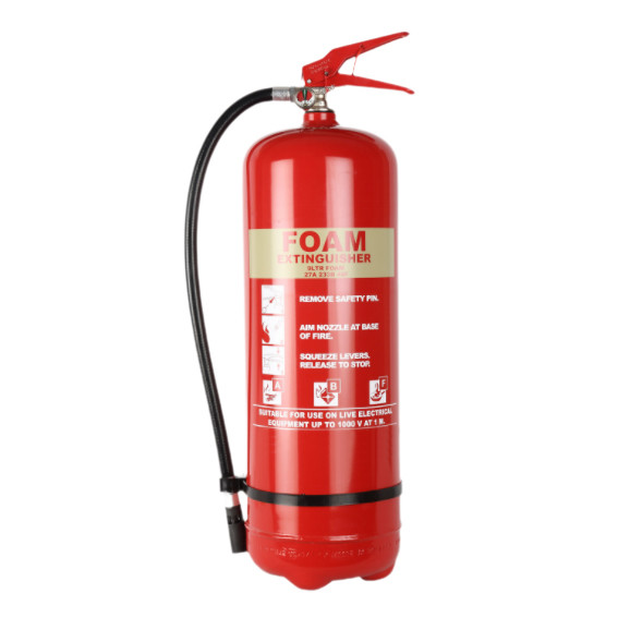 Quality DC01 St12 9L Portable Foam Extinguisher Red Cylinder for sale