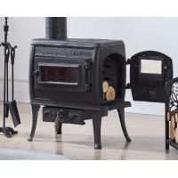 China American Style Wood Burning Real Fire Fireplace European Style Retro Cast Iron Wood Burning Heater Household Heater factory