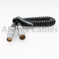 Quality Arri Alexa Mini Camera Extension Coiled Power Cable Lemo 8 Pin Female To Male for sale