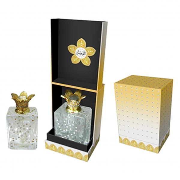 Quality OEM Custom Printed Perfume Boxes Grey Board Recycled Materials for sale
