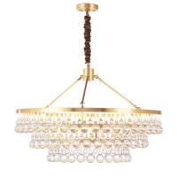 China Commercial Modern Crystal Flower Chandelier Elegant Ceiling Light Led Pendant Lamp for sale