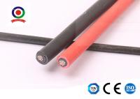 China Solar System XLPE 4mm Solar Cable / Single Core Electrical Cable Heat Resistance factory