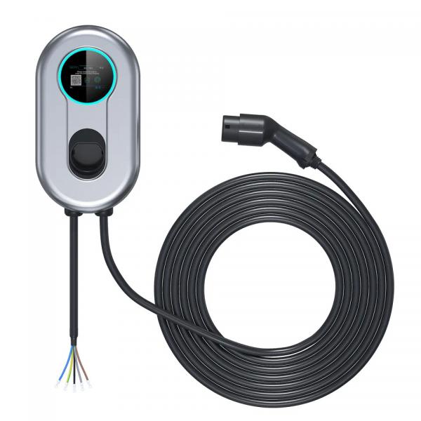 Quality Weather Resistant Current Adjustment Single Gun 220V Type 1 AC Charger For Electric Vehicle for sale