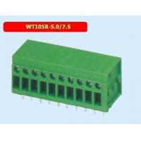 China Industrial Screw Type PCB Terminal Block WT105R  Spacing 5.0 / 7.5 Mm for sale