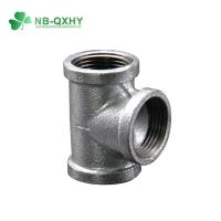 China 90 Degree Angle Galvanized Malleable Iron Threaded Fittings Wall Thickness Pn10-Pn40 factory